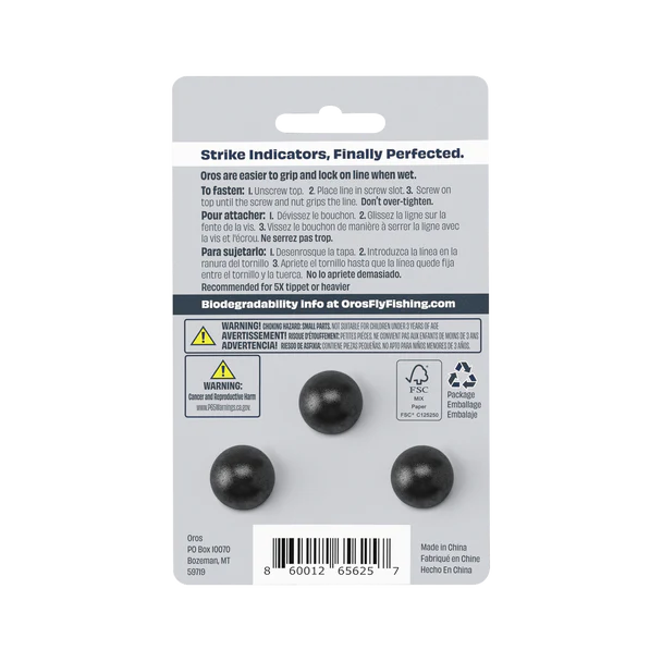 Oros Strike Indicators 3-pack