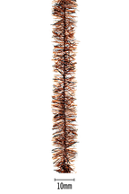 Senyo's Peppered Satin Chenille - Brown - 10mm