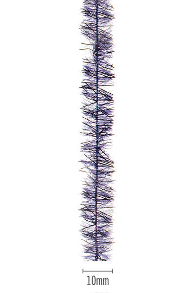 Senyo's Peppered Satin Chenille - Lavender - 10mm