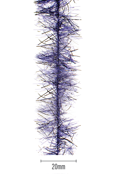 Senyo's Peppered Satin Chenille - Lavender - 20mm
