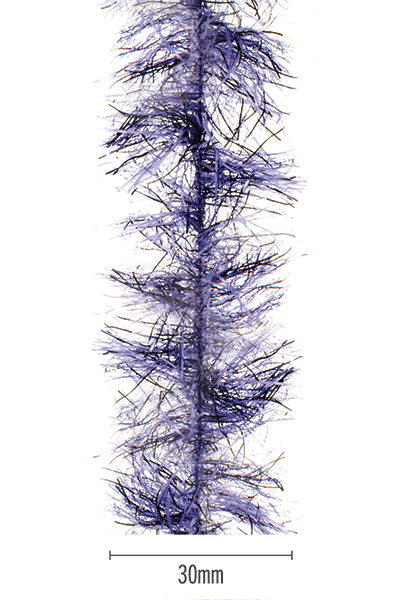 Senyo's Peppered Satin Chenille - Lavender - 30mm