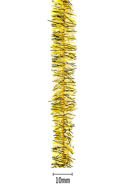 Senyo's Peppered Satin Chenille - Mustard - 10mm