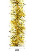 Senyo's Peppered Satin Chenille - Mustard - 30mm