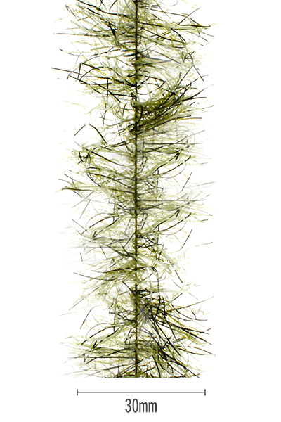 Senyo's Peppered Satin Chenille - Olive - 30mm