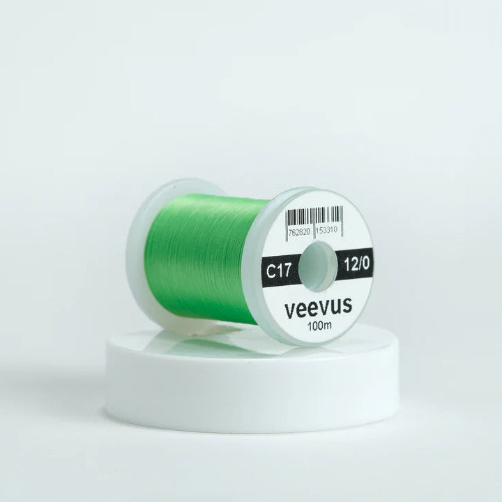VEEVUS Thread 12/0 Fluorescent Green