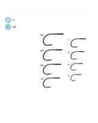 Gamakatsu SL12S 1X Short Big Game Wide Gap Hooks