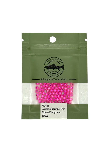 Appalachian Outdoors Countersunk Tungsten Beads 25 Pack