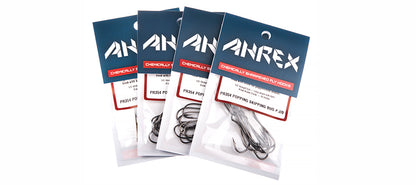 Ahrex PR354 Long Shank Popping Skipping Bug Hooks