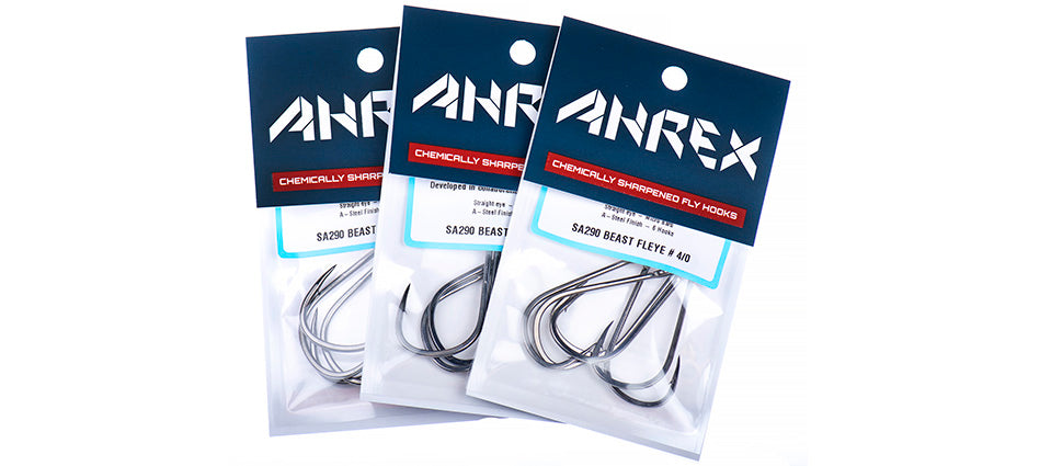 AHREX SA290 Bob Popovics Beast Fleye Hooks