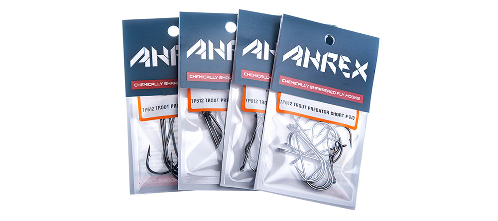 Ahrex TP612 Trout Predator Streamer Short Hooks