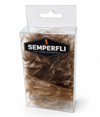 Natural CDC Feathers 1gm Box - Natural Dark Gray