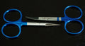 Smhaen Tungsten Carbide 4 Inch Blue Midge Straight Scissors