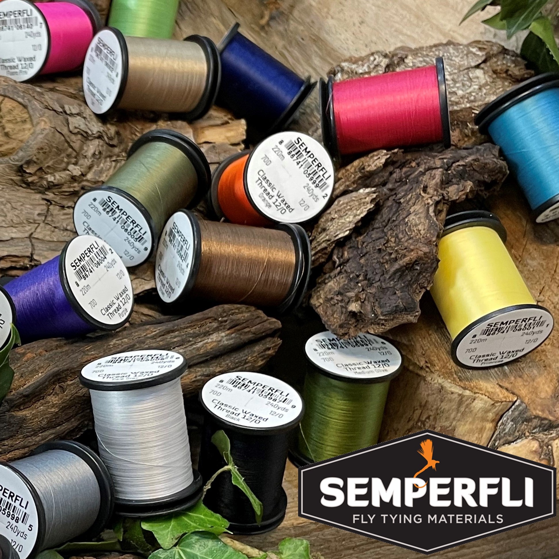 Semperfli Classic Waxed Thread 12/0 110m (120 Yards)