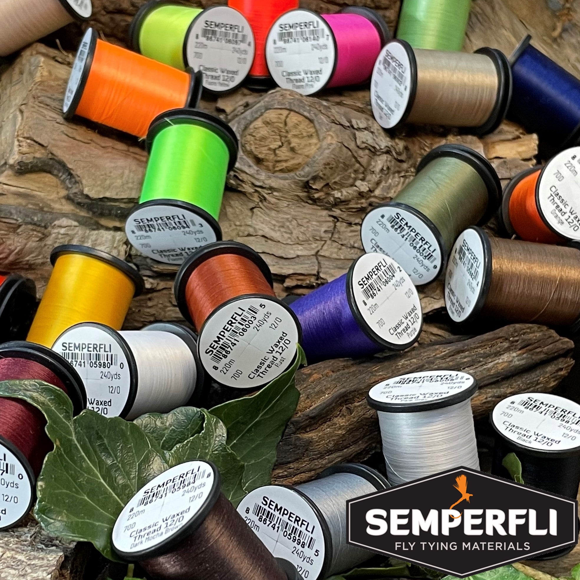 Semperfli Classic Waxed Thread 12/0 110m (120 Yards)