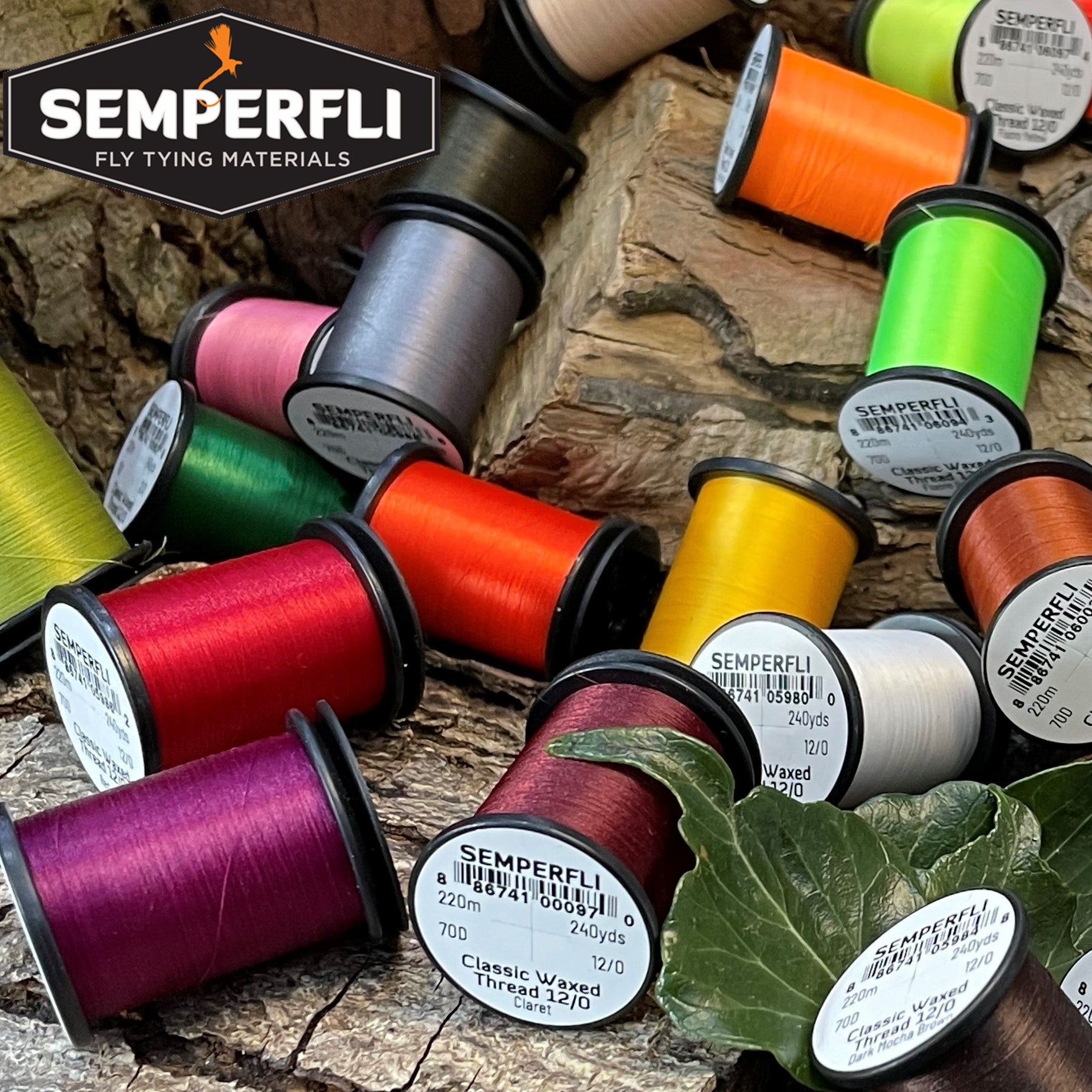 Semperfli Classic Waxed Thread 12/0 110m (120 Yards)