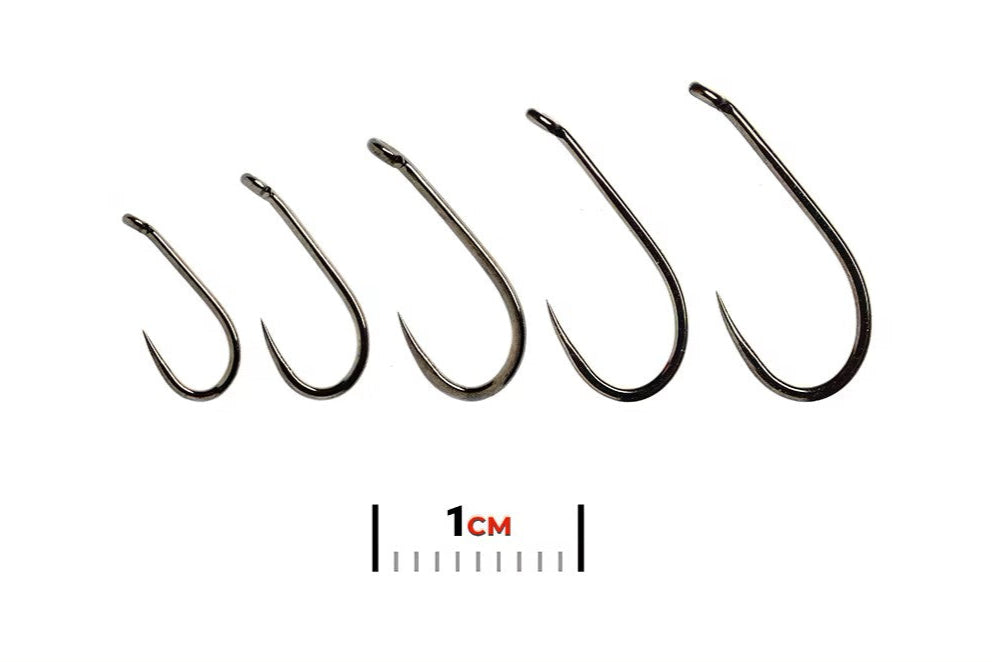 Fulling Mill Heavyweight Champ Black Nickel Barbless Hooks FM5005