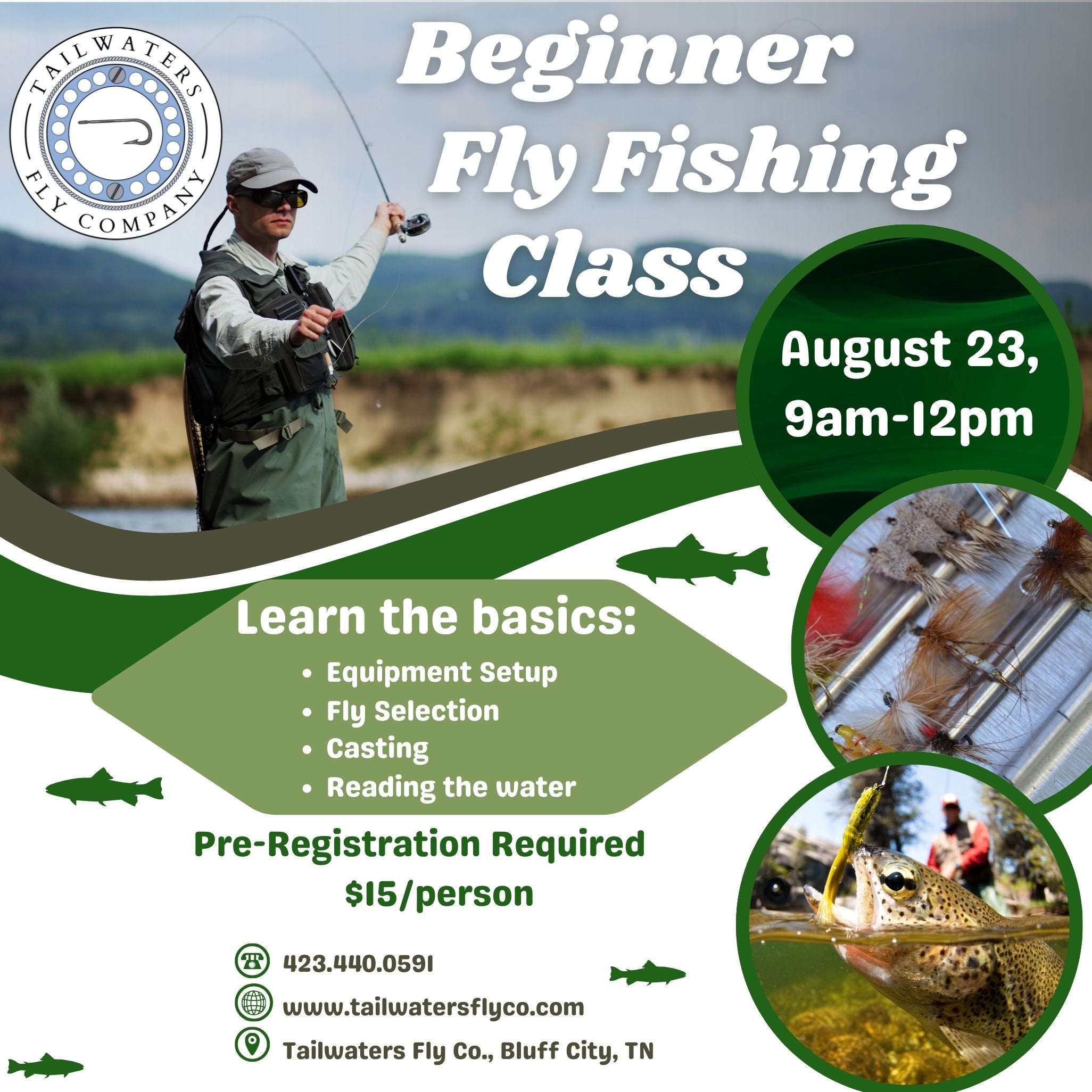 Beginner Fly Fishing Class