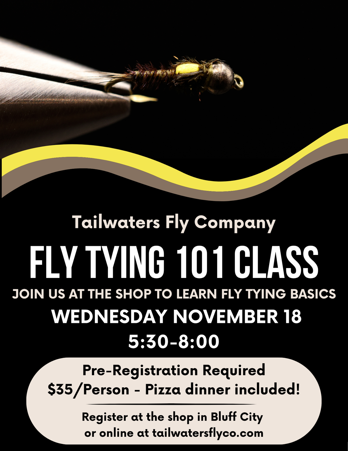 Fly Tying 101 Class