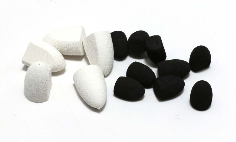 Foam Flat Face Popper Heads
