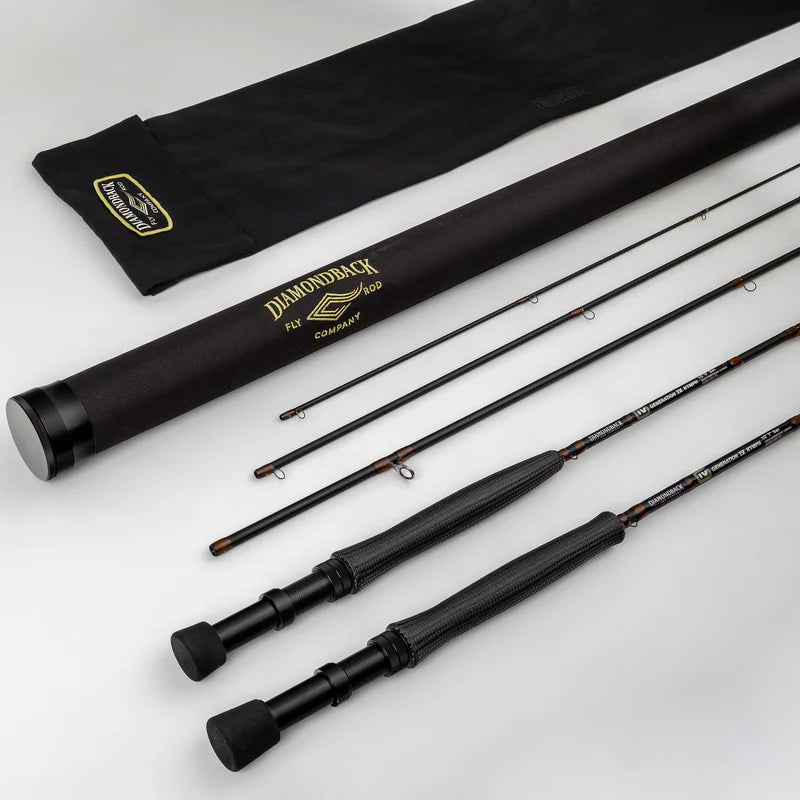 Diamondback Generation IV Nymph Rod Carbon Grip