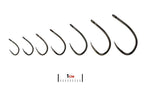 Fulling Mill Grub Boss Black Nickel Barbless Hooks