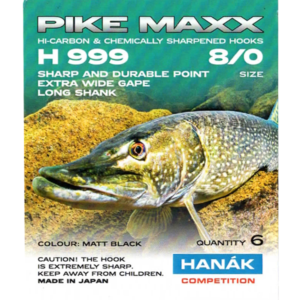 Hanak H 999 Pike Maxx Hooks Barbed