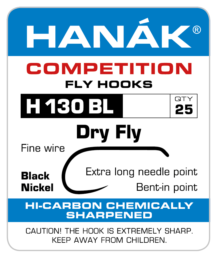 Hanak H 130BL Dry Fly Hooks