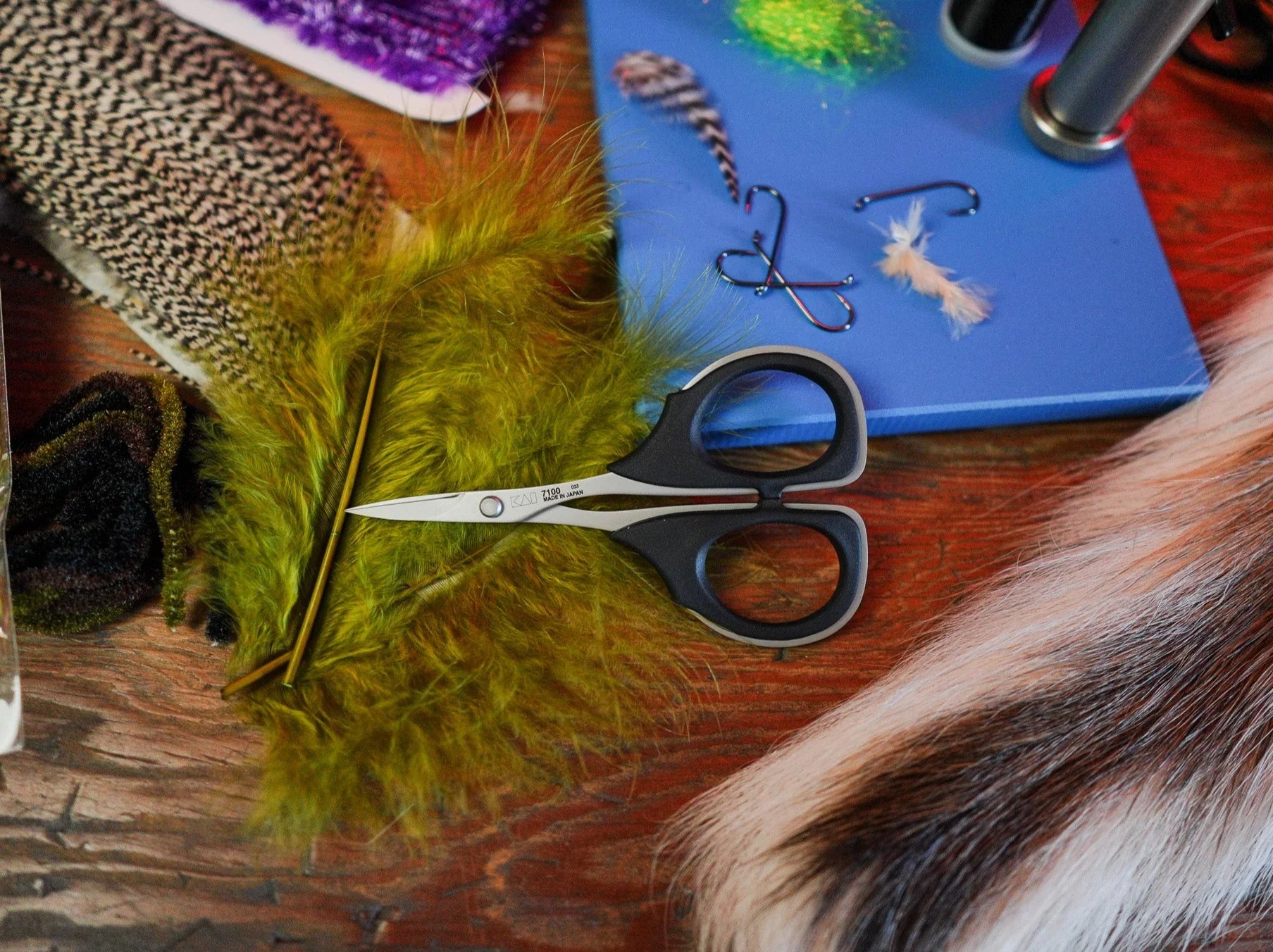 Rambler KAI® 4" Professional Fly Tying Scissors