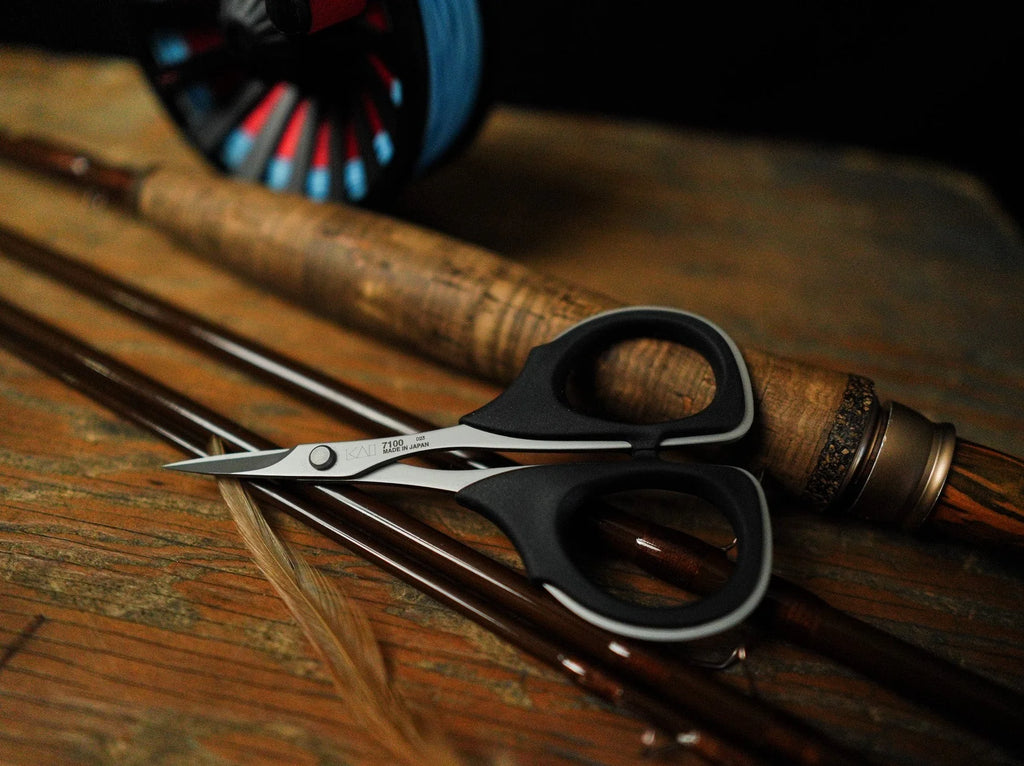 Rambler KAI® 4" Professional Fly Tying Scissors