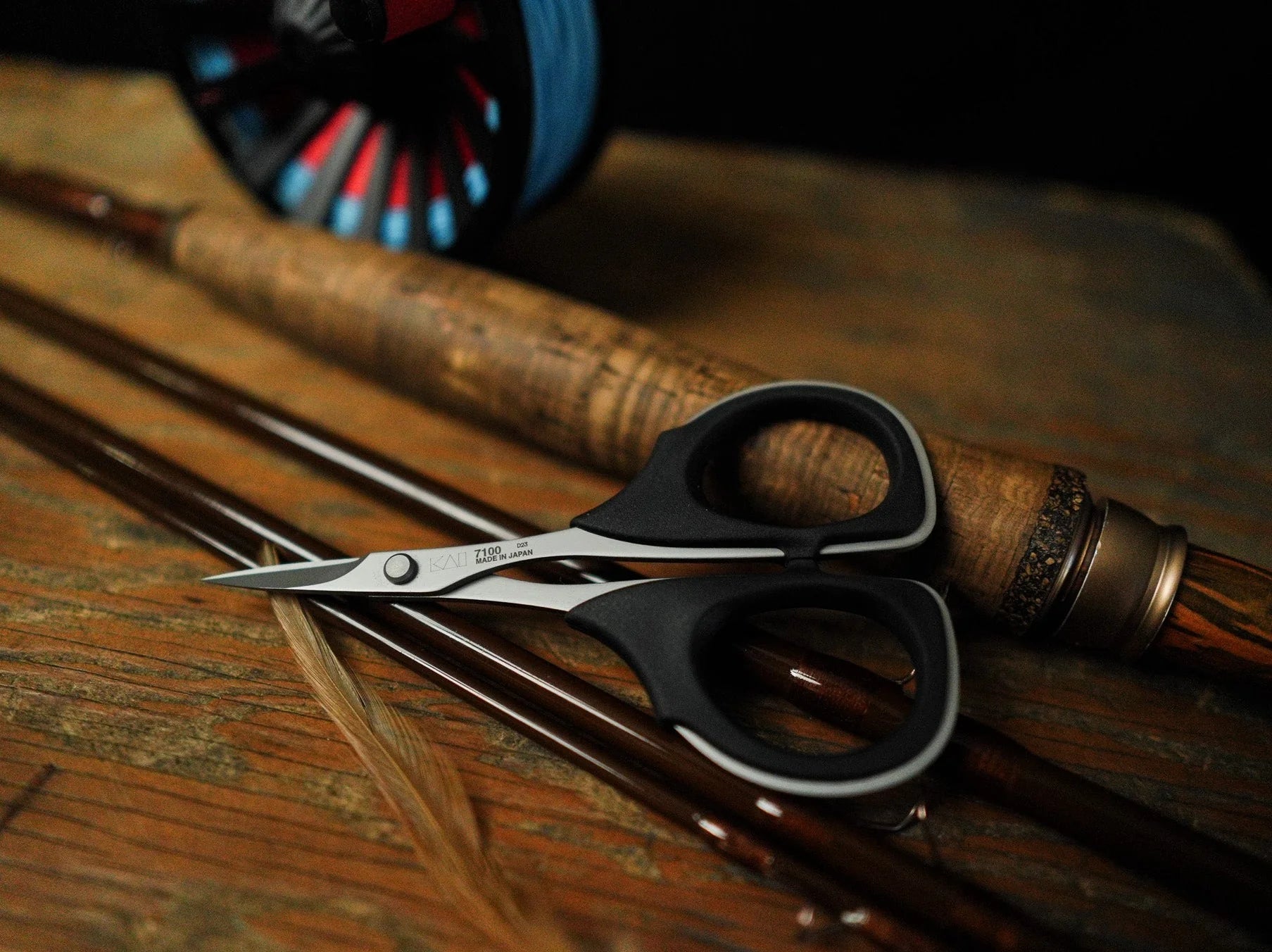 Rambler KAI® 4" Professional Fly Tying Scissors
