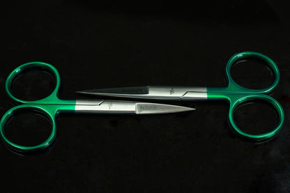 Smhaen Tungsten Carbide 4.5" Green Large Straight Scissors