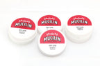 Four containers of Mucilin on a white background