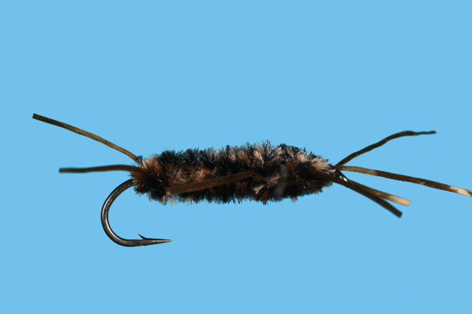 Pat's Rubber Leg - Black/Brown