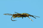 Pat's Rubber Leg - Olive/Brown