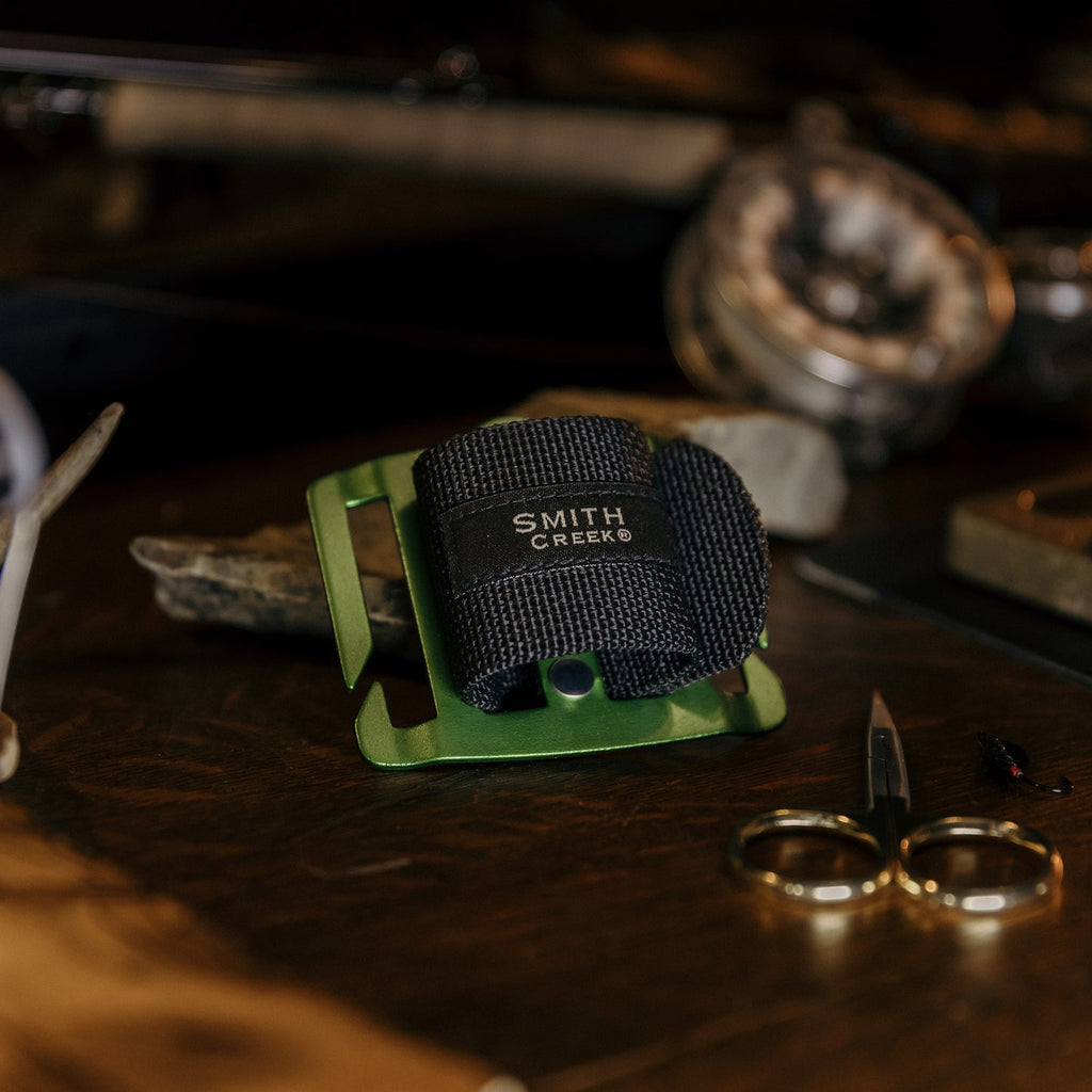 Smith Creek Net Holster Green Buckle