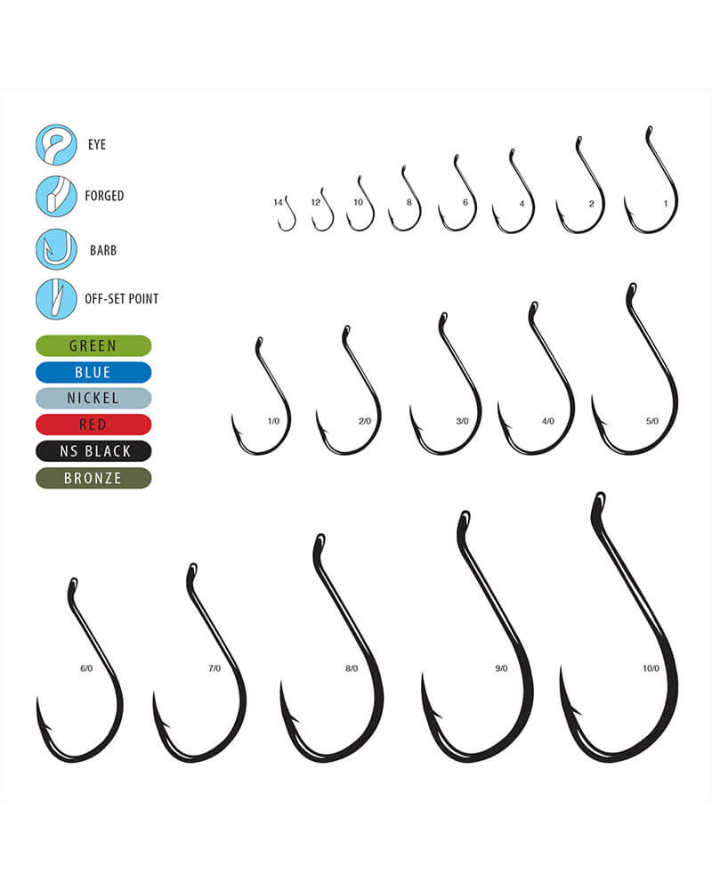 Gamakatsu Octopus Hooks NS Black