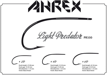 Ahrex PR350 Light Predator Hooks