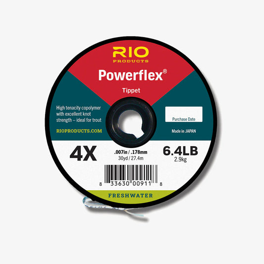 RIO Powerflex Tippet, 30yd