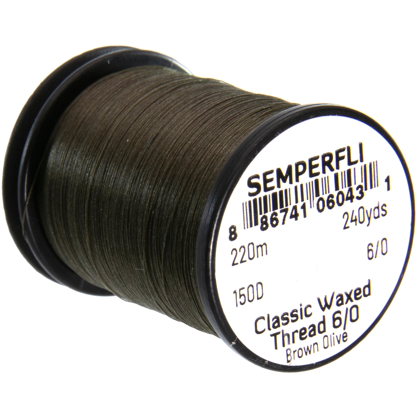 Semperfli Classic Waxed Thread 6/0 240 Yards