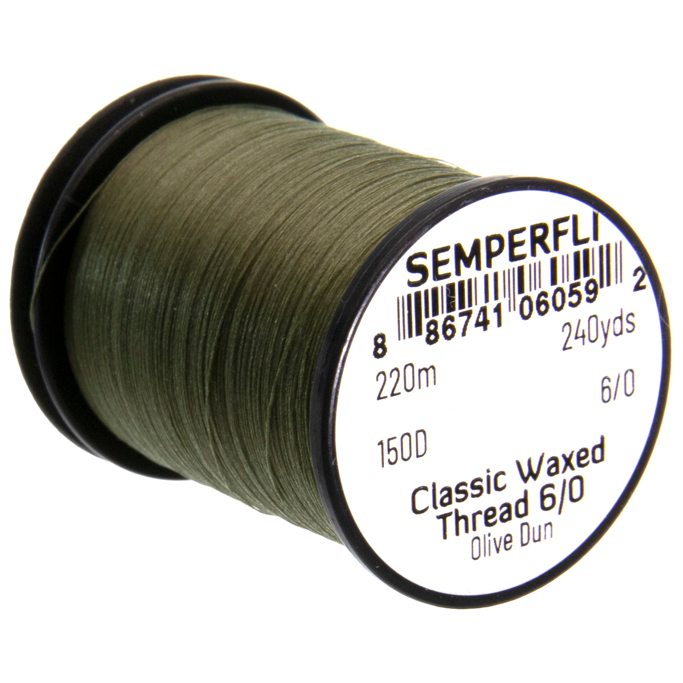 Semperfli Classic Waxed Thread 6/0 240 Yards