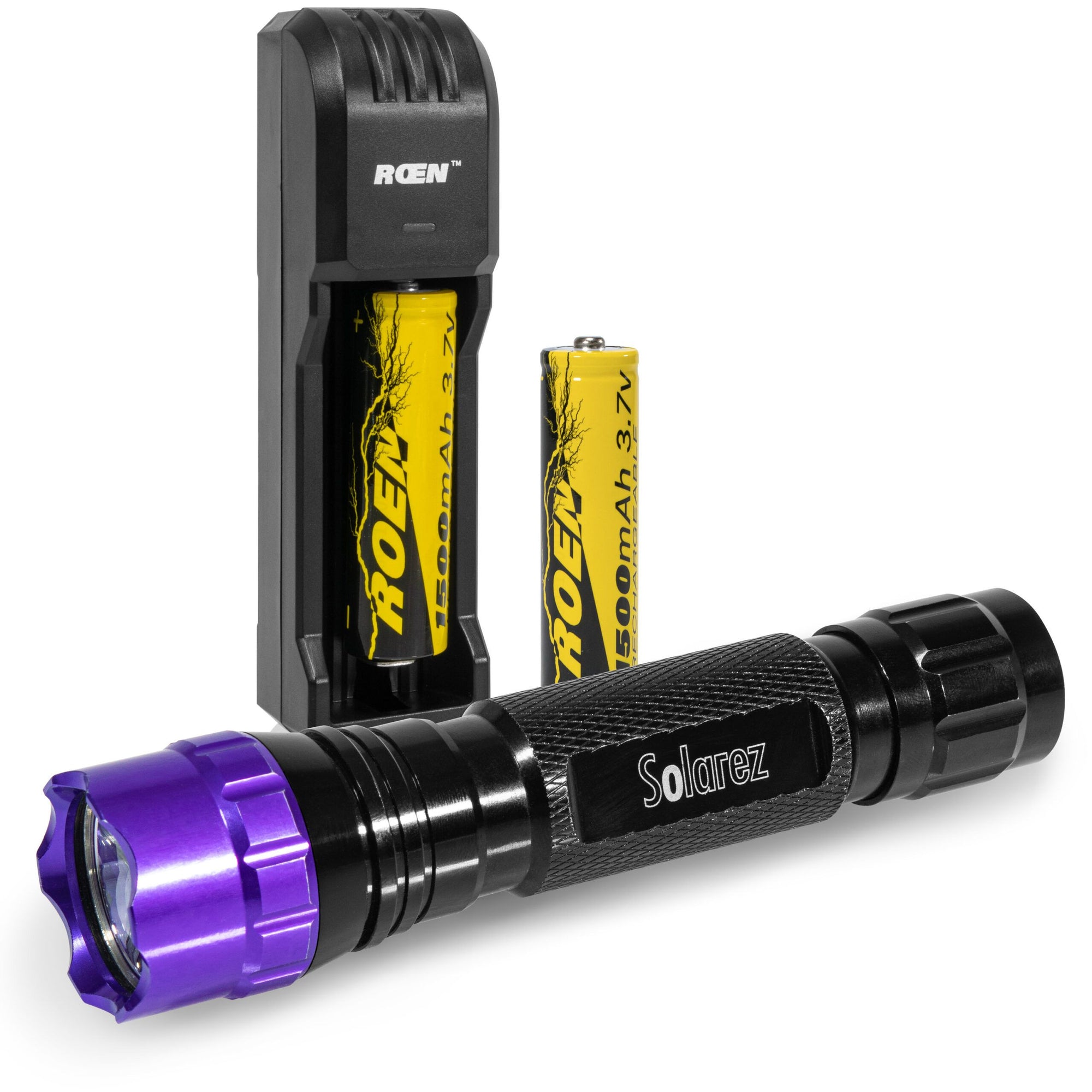 Solarez High Output UV Flashlight Resinator Kit With Battery and Charger