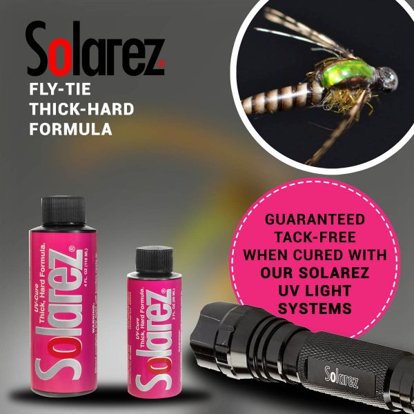 Solarez Fly-Tie Thick-Hard Formula UV Cure Resin