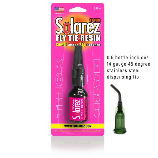 Solarez Fly-Tie Thick-Hard Formula UV Cure Resin