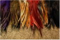 Nature's Spirit Strung Saddles Dyed Over Brown