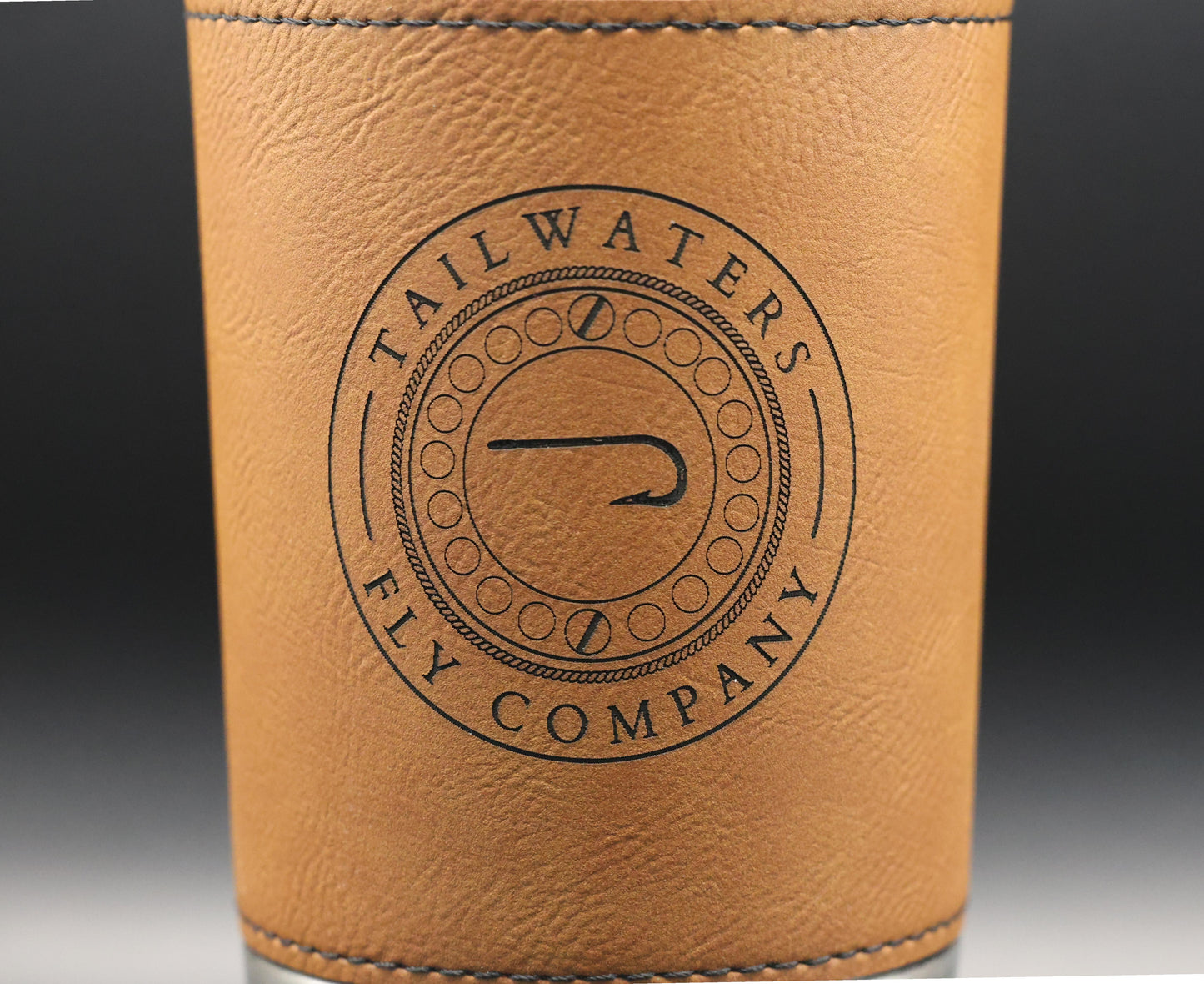 Tailwaters Fly Company 20 oz. Leatherette Tumbler