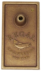 Regal Medallion Series Vise with Regular Jaws and Bronze Traditional Base