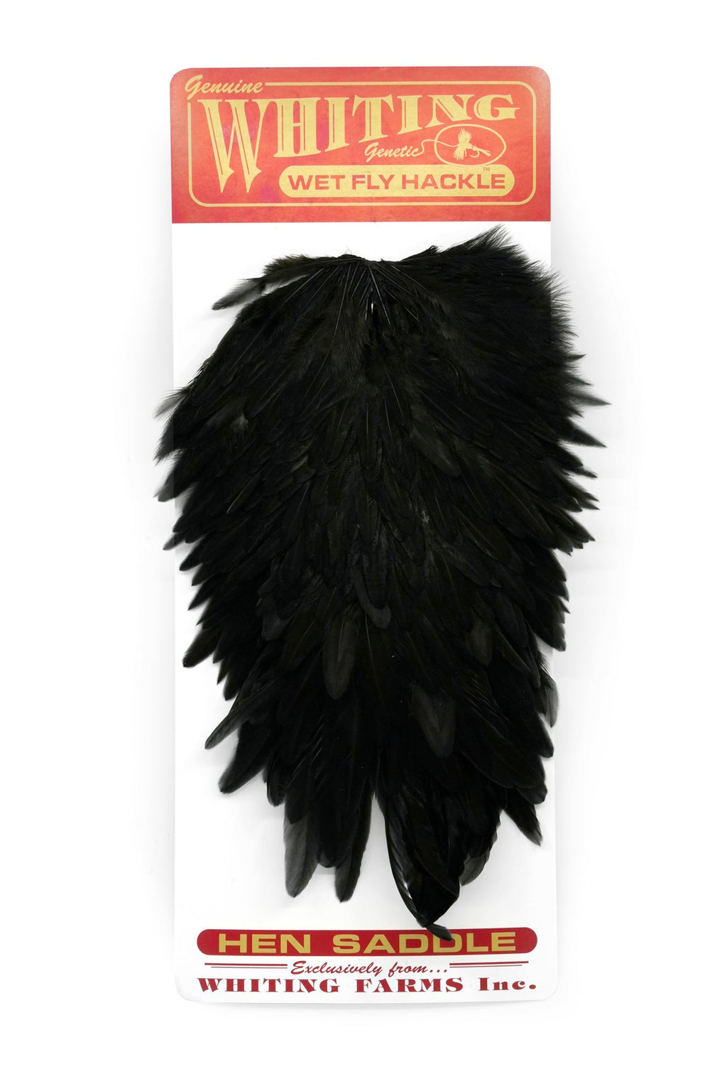 Whiting Hen Saddle - Black