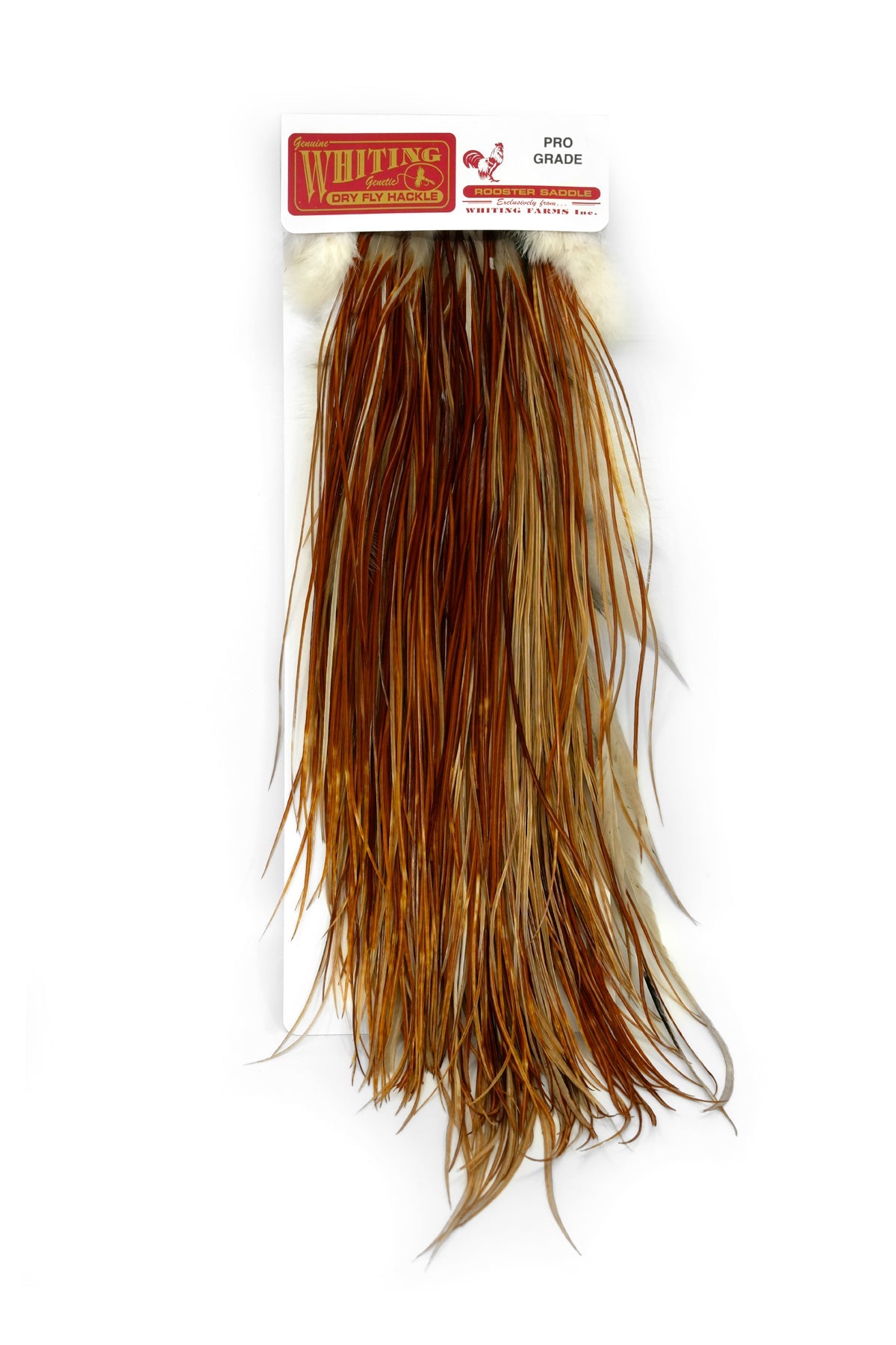 Whiting Pro Grade Saddle - Medium Ginger