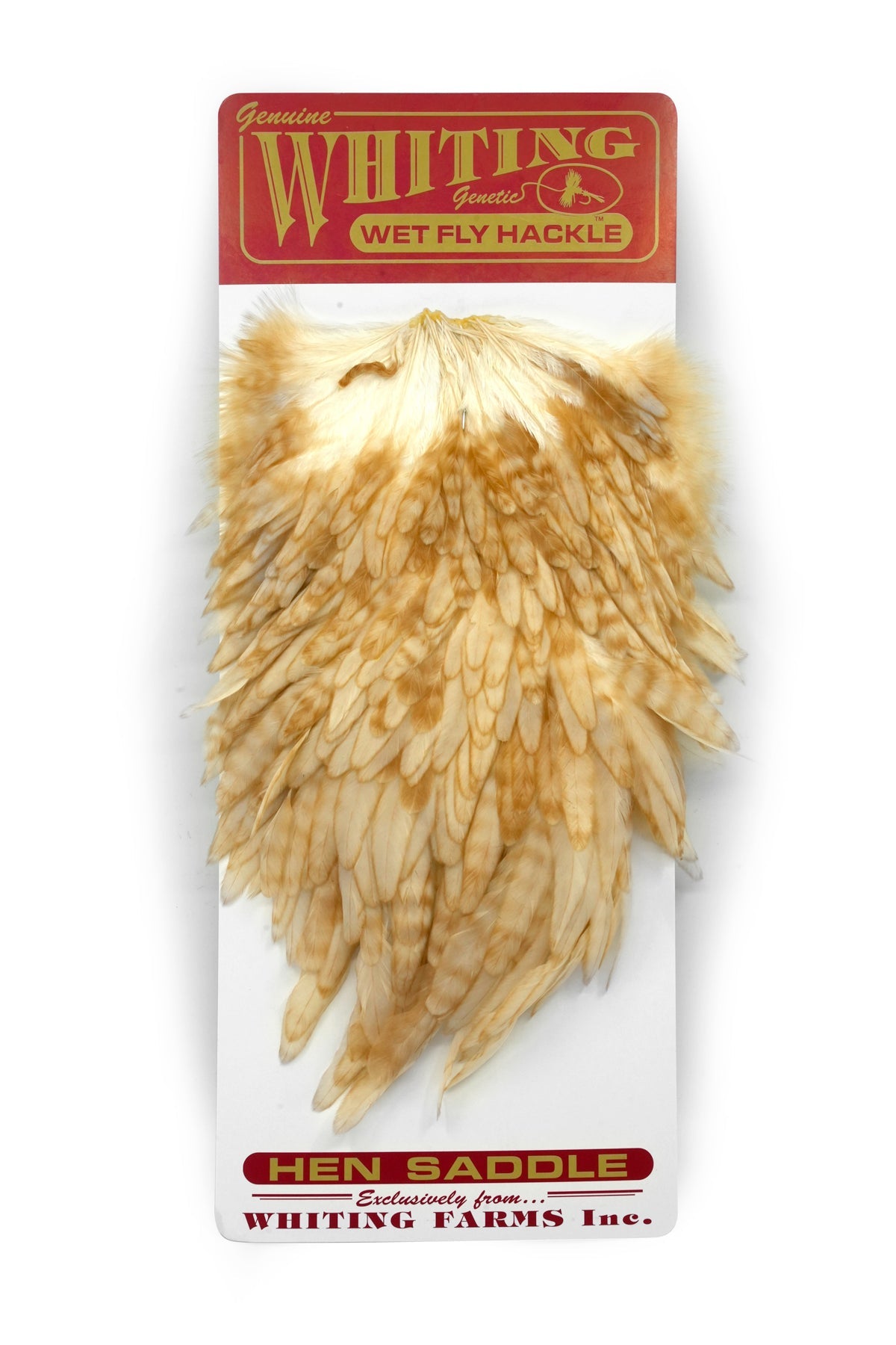 Whiting Hen Saddle - Light Ginger
