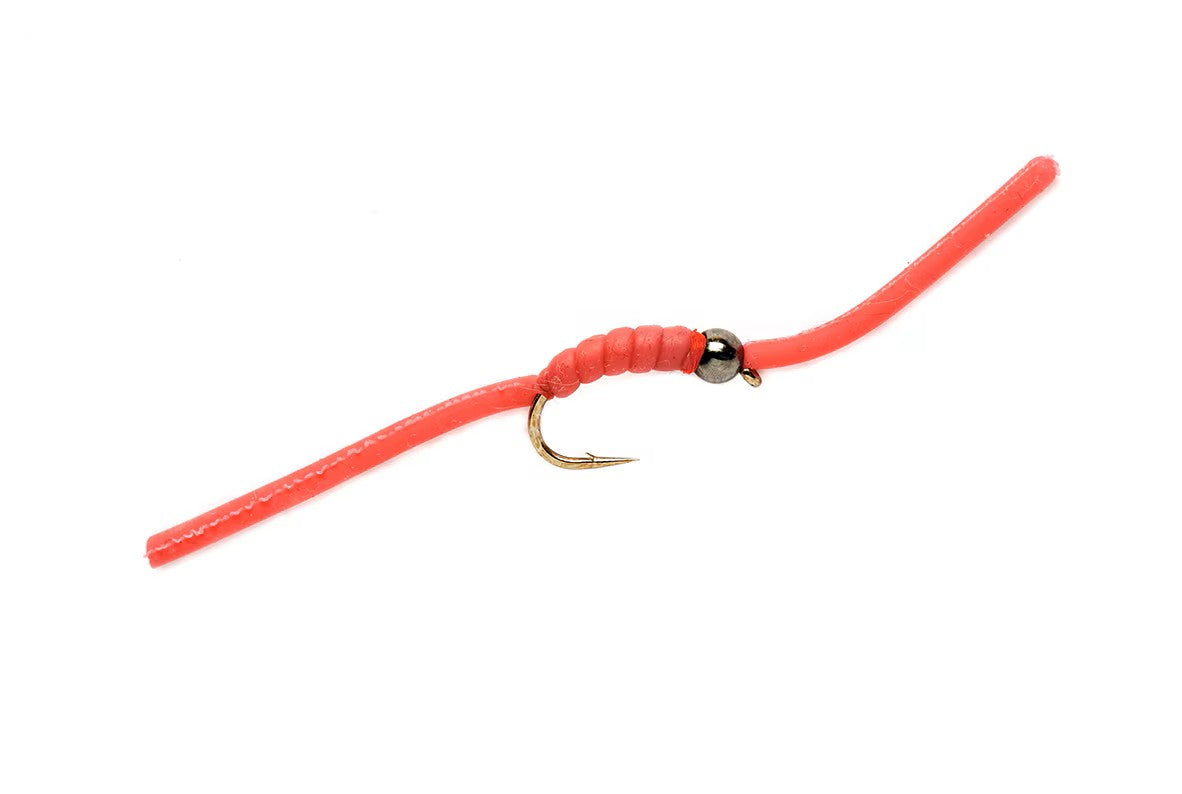 Wiggly Worm Tungsten Bead Head